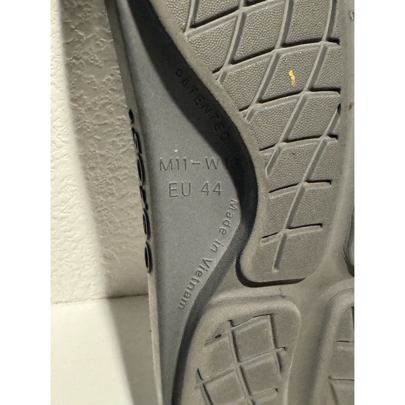 OOFOS OOahh Recovery Slip On Sandals Unisex Mens Sz 11 Womens Sz 13 Gray GUC main image 4